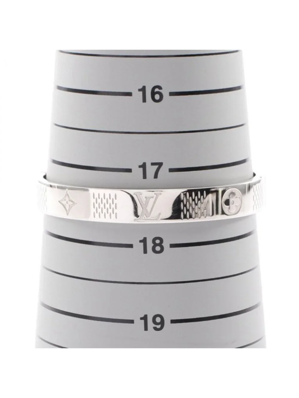 Louis Vuitton Bracelet Bangle Damier Heritage Stainless Steel